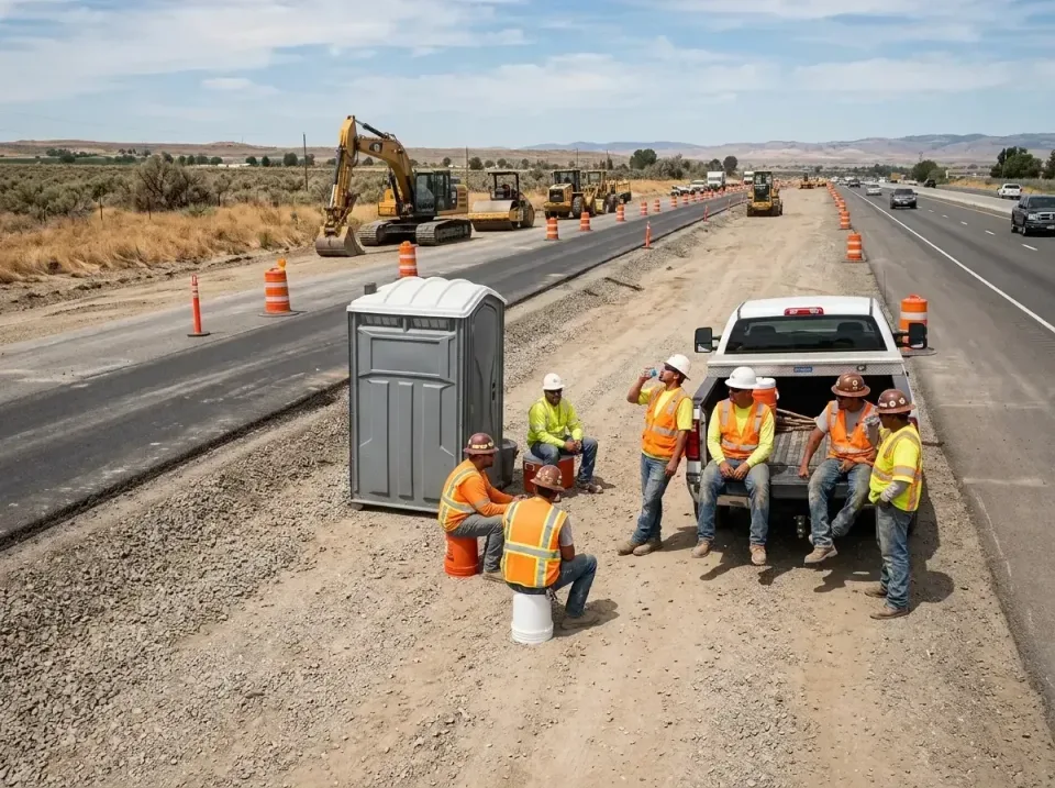 highway-road-construction-crew-007 — frequently asked questions, Porta Potty and Restroom Rentals in Westwood, MI